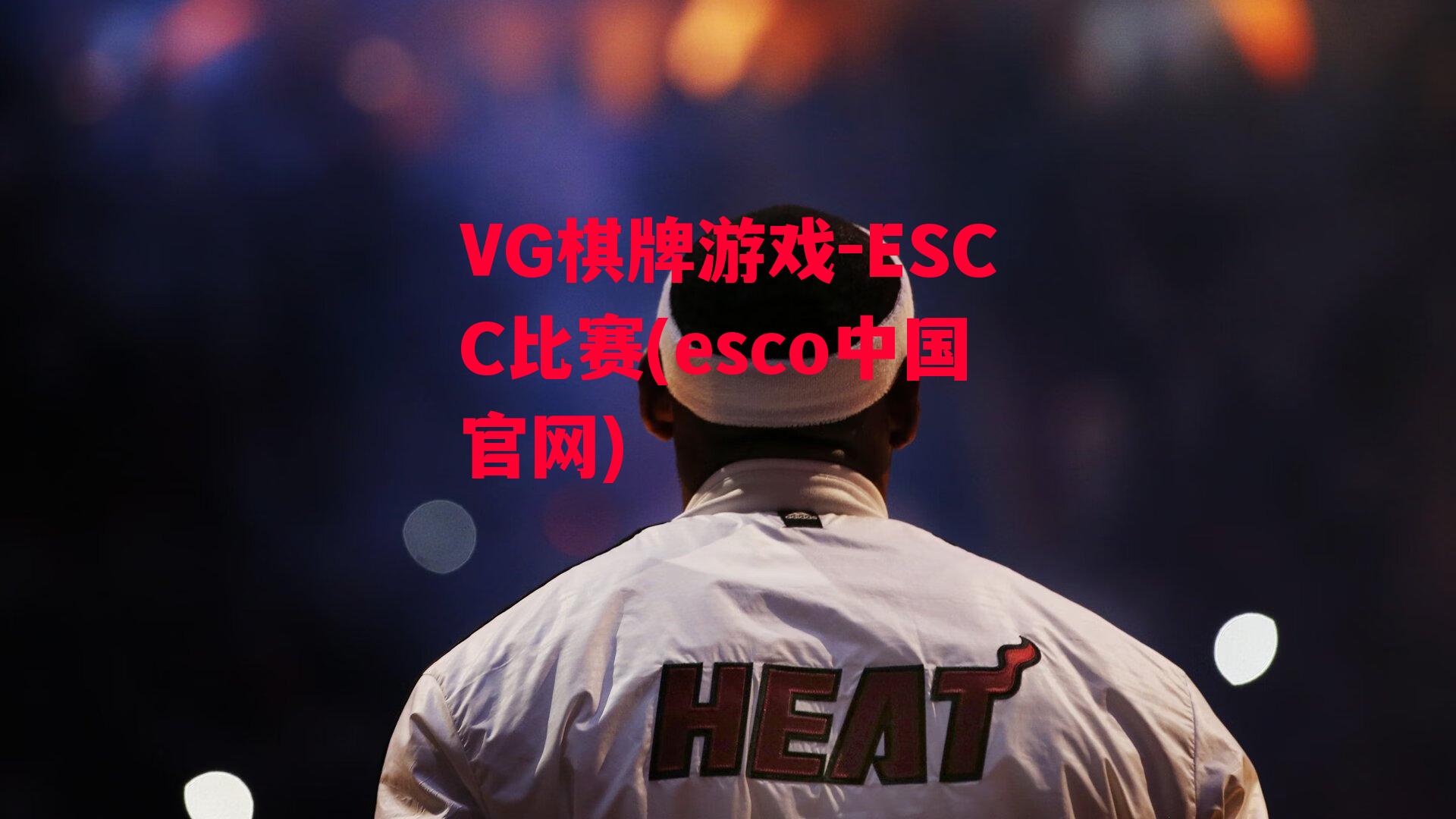 VG棋牌游戏-ESCC比赛(esco中国官网)